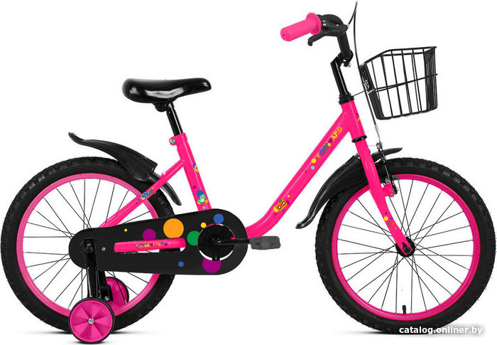 Детский велосипед Forward Barrio 16 2023 (ярко-розовый) - фото 1 - id-p225199401
