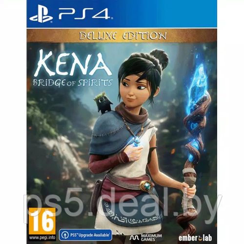 PS4 Уценённый диск обменный фонд Kena Bridge Of The Spirits для PlayStation 4 / Кена Мост Духов ПС4 - фото 1 - id-p225824094