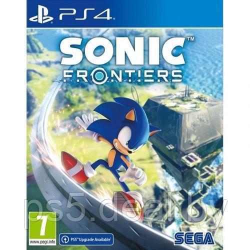 PS4 Уценённый диск обменный фонд Sonic Frontiers для PlayStation 4 / Игра Соник ПС4 - фото 1 - id-p225824097