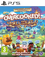 Уцененный диск - обменный фонд Overcooked All You Can Eat для PlayStation 5 / Overcooked ПС5