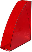 Лоток вертикальный «Русская серия. Комус» 290*240*85 мм, рубиновый (красный)
