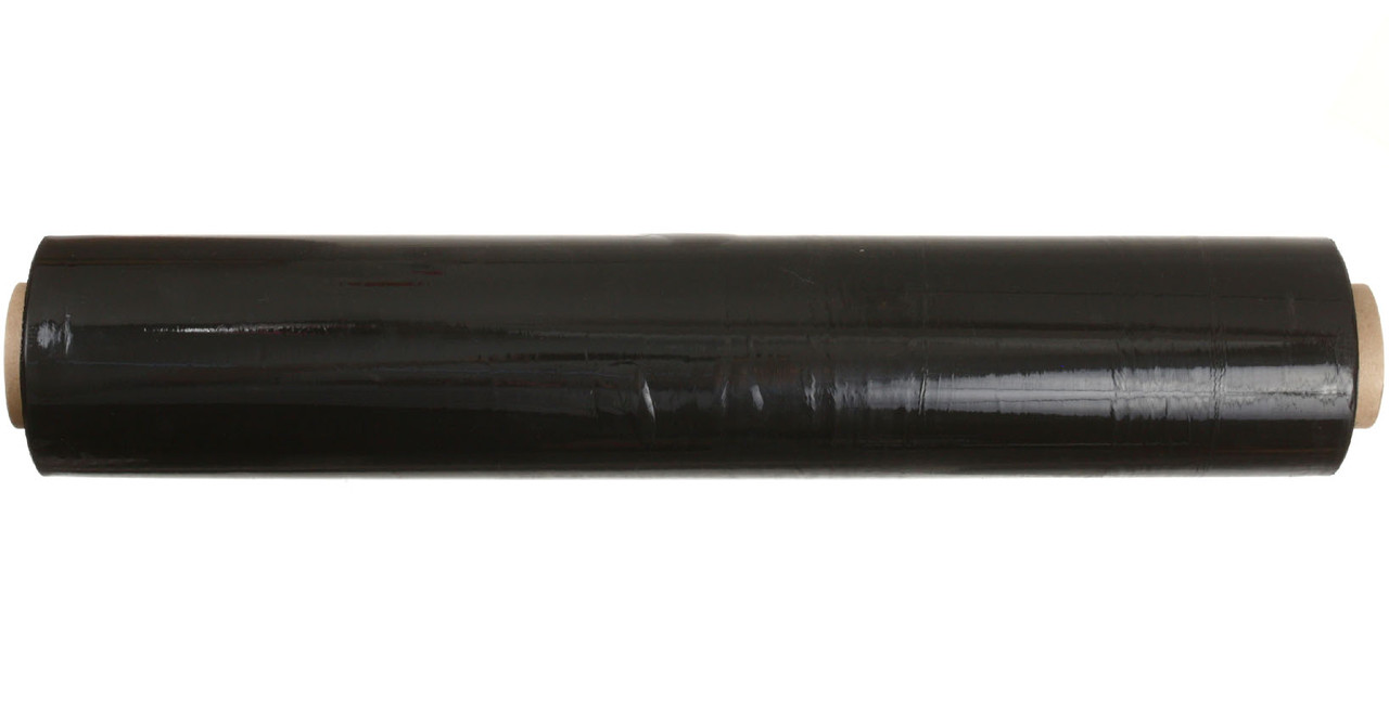 Пленка-стрейч упаковочная 500 мм*190 м, 23 мкм, черная - фото 2 - id-p225601599