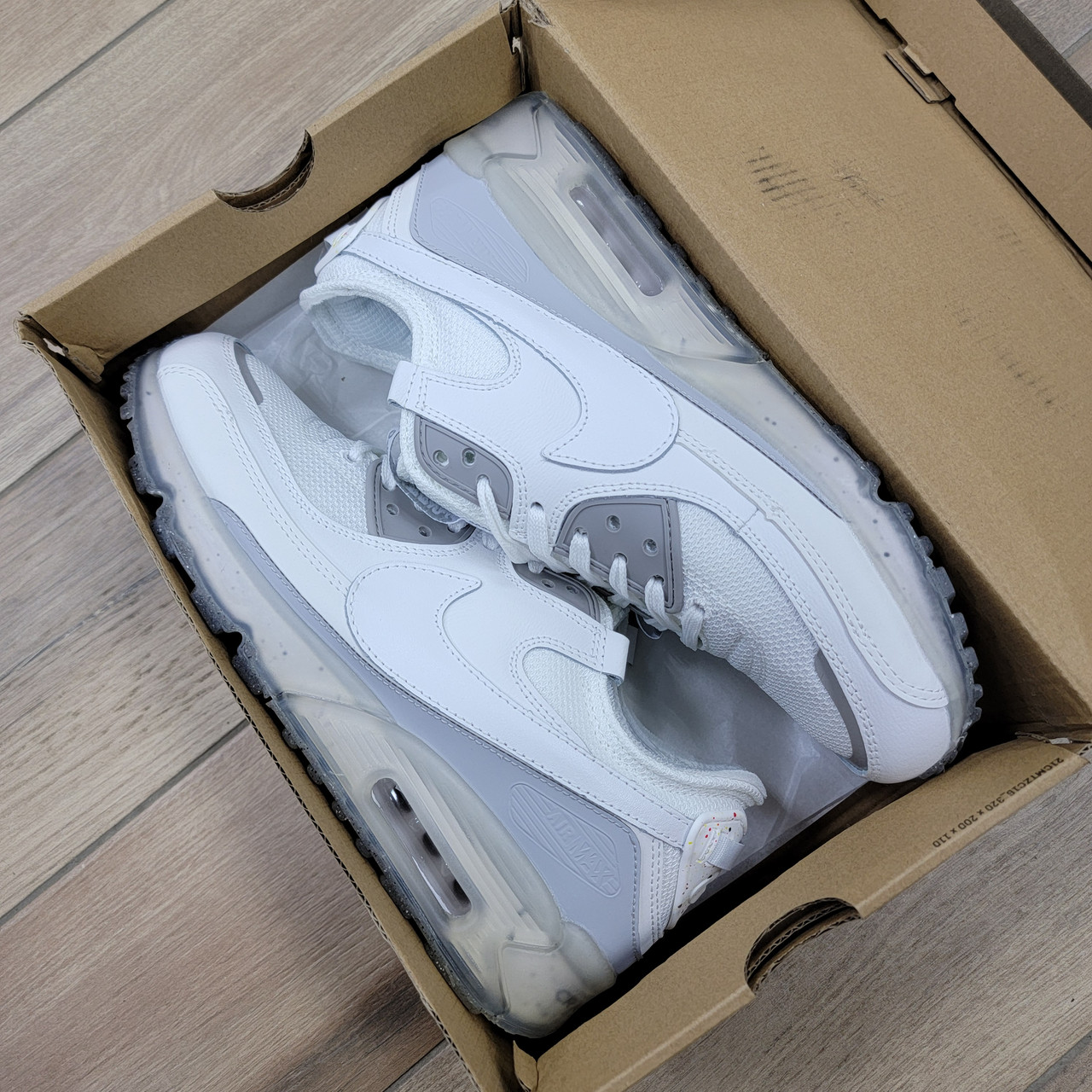 Кроссовки Nike Air Max Terrascape 90 White Gray - фото 6 - id-p225783395