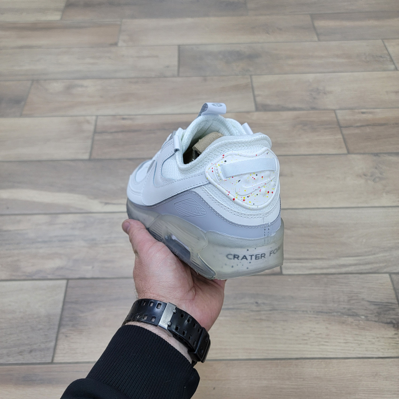 Кроссовки Nike Air Max Terrascape 90 White Gray - фото 4 - id-p225783395