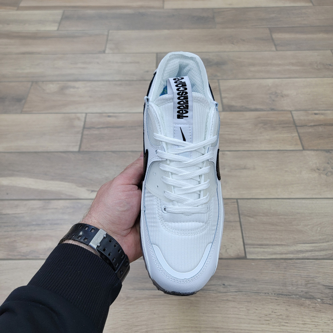 Кроссовки Nike Air Max Terrascape 90 White Black - фото 3 - id-p201642437