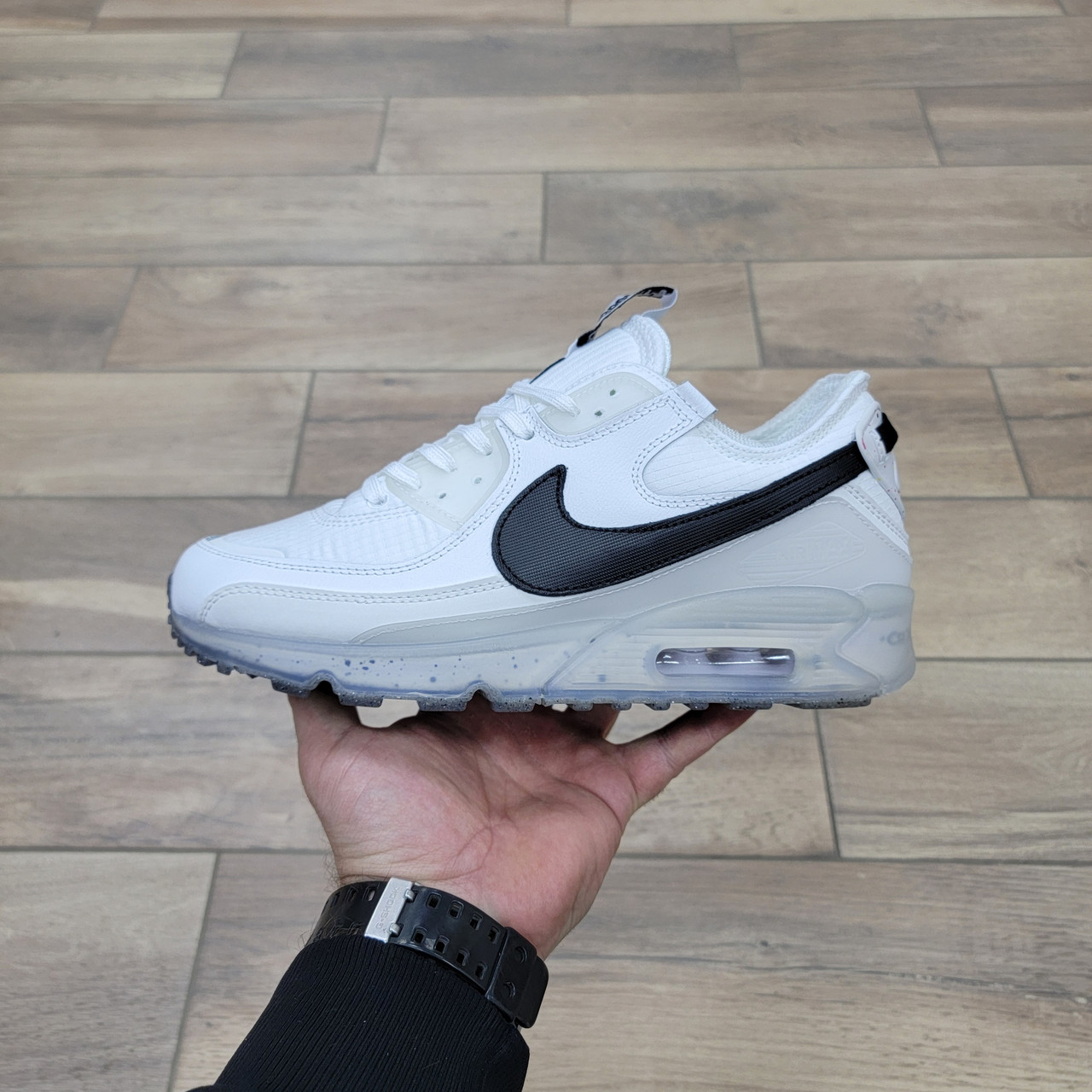 Кроссовки Nike Air Max Terrascape 90 White Black - фото 1 - id-p201642437