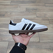 Кроссовки Adidas Samba OG FT White Black, фото 2