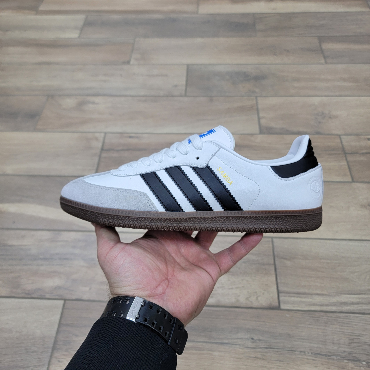 Кроссовки Adidas Samba OG FT White Black