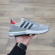 Кроссовки Adidas ZX 500 RM Grey White, фото 2