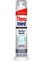 Theramed Natur-Weiss / Natur-Weib 100 мл Зубная паста отбеливающая с дозатором для ежедневного применения