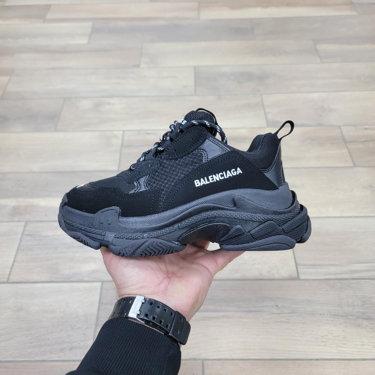 Кроссовки Balenciaga Triple S Full Black