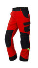 Брюки Уран летние масловодоотталкивающие (цвет красный с черным), фото 2