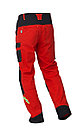 Брюки Уран летние масловодоотталкивающие (цвет красный с черным), фото 3