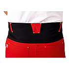 Брюки Уран летние масловодоотталкивающие (цвет красный с черным), фото 4