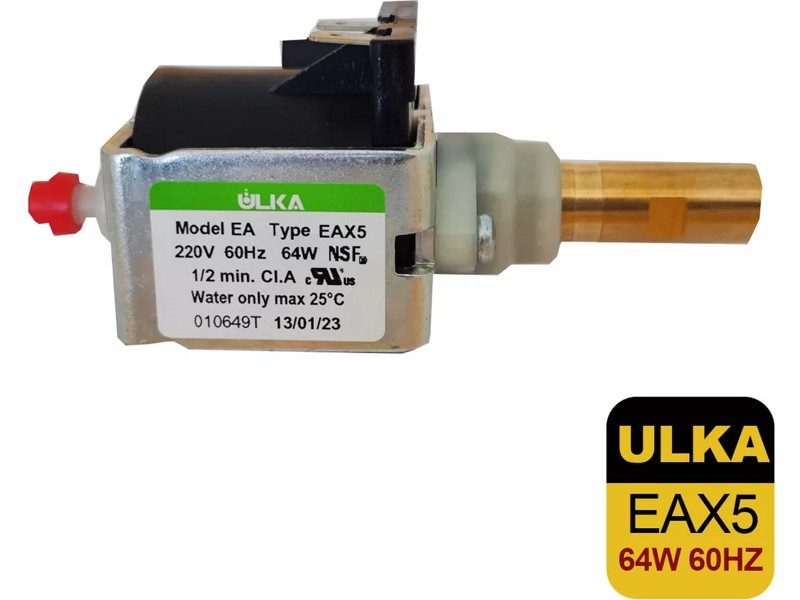 Универсальная помпа (насос) Ulka Q235 (Ulka EAX5 64W) - фото 4 - id-p35829625