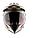 Шлем AXOR X-CROSS DUAL VISOR SC-E, цвет никель, фото 3