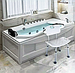 Поддерживающий стул со спинкой "Титан" для ванной и душа (складной, регулируемый), фото 5