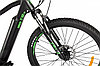Электровелосипед Eltreco XT 600 Pro 2024 (черный/зеленый), фото 4