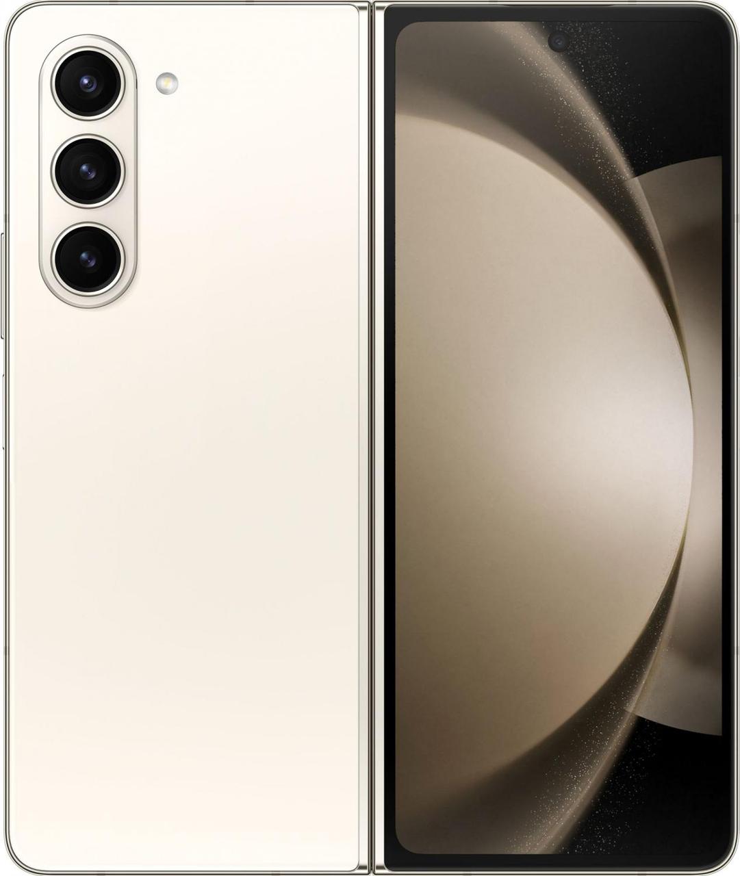 Смартфон Samsung SM-F946B Galaxy Z Fold 5 5G 512Gb 12Gb бежевый раскладной 3G 4G 1Sim 7.6" 1812x2176 Android