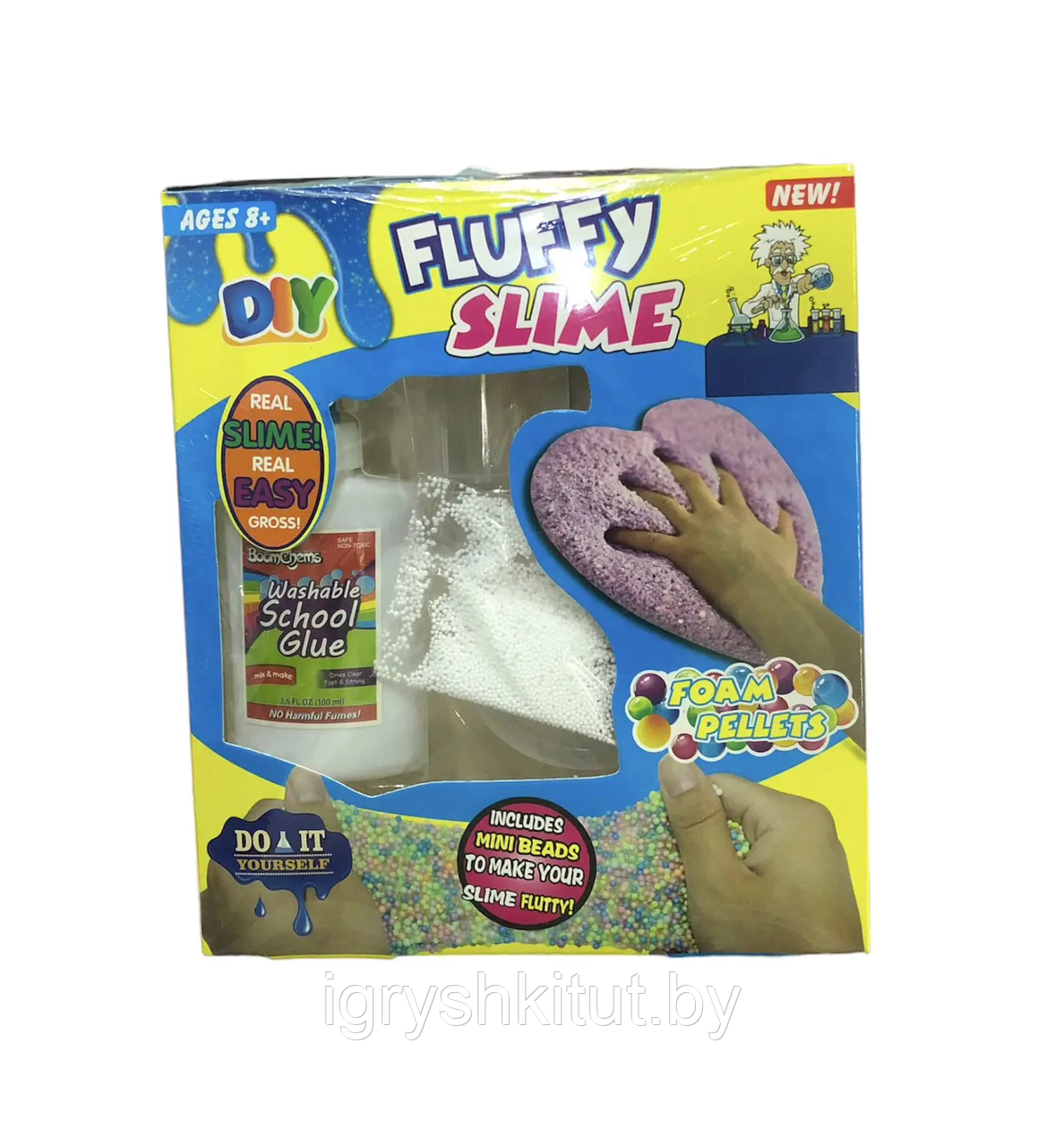 Набор для создания слайма "Fluffy Slime" - фото 1 - id-p225829148