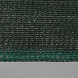 Сетка затеняющая, 5 × 4 м, плотность 80 г/м², зелёная, в наборе 19 клипс, фото 2