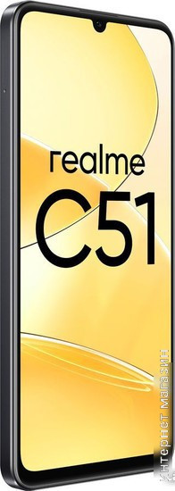 Realme C51 RMX3830 6GB/256GB (угольно-черный) - фото 3 - id-p225764561