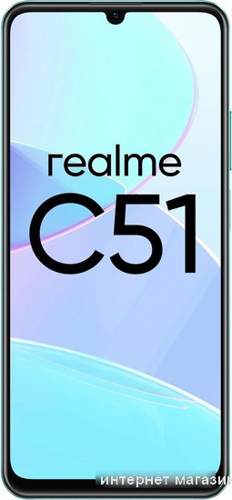 Realme C51 RMX3830 6GB/256GB (мятно-зеленый) - фото 2 - id-p225764562