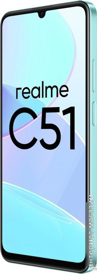 Realme C51 RMX3830 6GB/256GB (мятно-зеленый) - фото 4 - id-p225764562