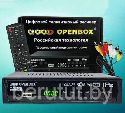 ТВ приставка цифровая для телевизора Good Openbox DVB-009 - фото 1 - id-p225831284