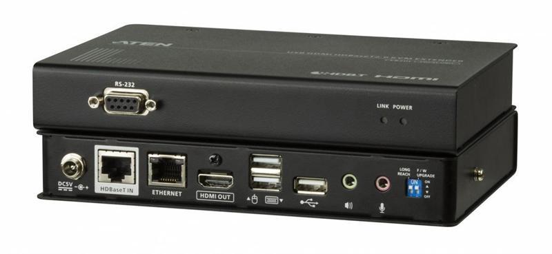 Квм удлинитель ATEN USB HDMI HDBaseT2.0 KVM Extender (4K@100м) - фото 1 - id-p225832418
