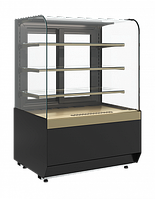 Витрина Carboma RADIUS KR70 VM 0,9-2 STANDARD (открытая) +4...+12