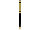 Ручка шариковая Gold Soi, металлическая, черная/золотистая, фото 2