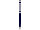 Ручка шариковая Silver Soi, металлическая, синяя/серебристая, фото 2