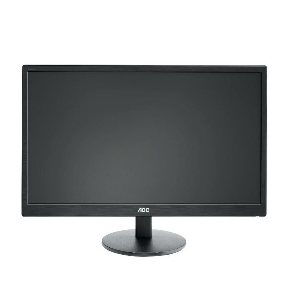 Монитор 23.6" AOC M2470SWH Black (16:9, 1920x1080, VA, 60 Гц, динамики, интерфейсы D-Sub (VGA)+HDMI) - фото 1 - id-p225832744