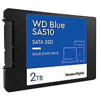 Твердотельный накопитель WDS200T3B0A SSD Blue, 2.0TB, 2.5" 7mm, SATA3, R/W 560/530MB/s, IOPs 95 000/84 000,