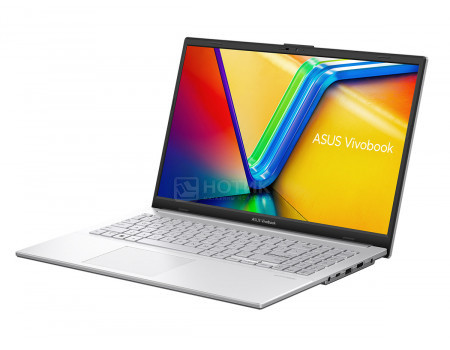 Ноутбук ASUS VivoBook Go 15 E1504GA N100 8Gb eMMC 256Gb Intel UHD Graphics 15,6 FHD IPS 42Вт*ч No OS
