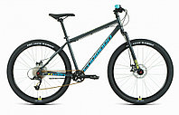 Велосипед Forward Sporting 27.5 X D р.19 2022 (темно-серый/зеленый)