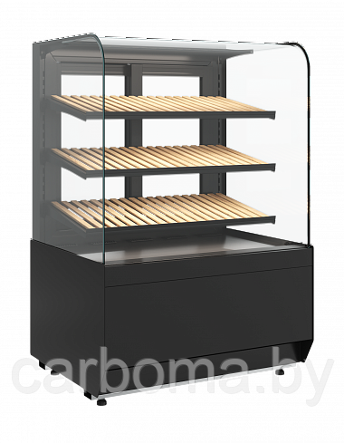 Витрина хлебная Carboma RADIUS KR70 N 1,3-1 LIGHT Bread
