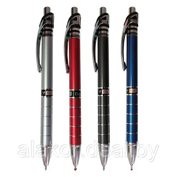Ручка шариковая автоматическая, Flair DIGITAL, 0.7, корпус ассорти, цвет чернил - синий, цена - 1шт. - фото 1 - id-p225833055
