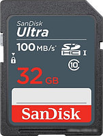 Карта памяти SanDisk Ultra SDHC SDSDUNR-032G-GN3IN 32GB