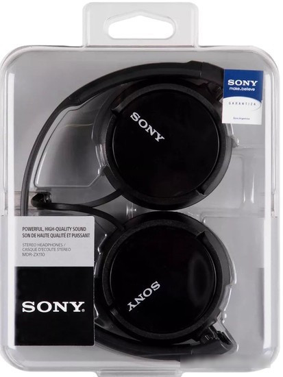 Наушники Sony MDR-ZX110 (черный) - фото 3 - id-p225833161