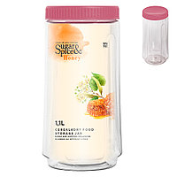 Банка 1,1л для сыпучих продуктов, брусника Sugar&Spice Honey SE2249 10 054