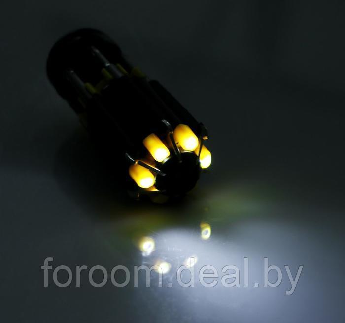 Мультитул 6в1 с фонариком 6 LED, 5 отвёрток, 10x4см, от батареек ААА СимаГлобал 440762 - фото 7 - id-p225833553
