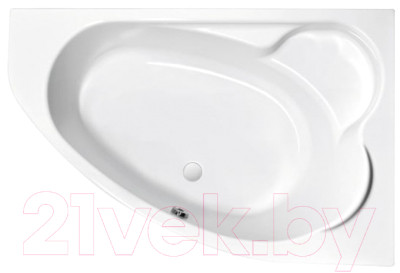 Ванна акриловая Cersanit Kaliope 170x110 R (с каркасом и экраном) - фото 1 - id-p225838698