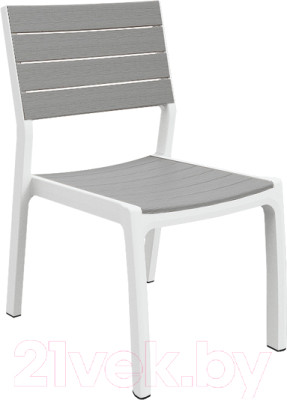 Стул садовый Keter Harmony Armchair / 236053 (белый/серый) - фото 1 - id-p225857858