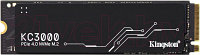 SSD диск Kingston KC3000 512GB NVMe M.2 (SKC3000S/512G)