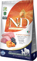 Сухой корм для собак Farmina N&D Grain Free Pumpkin Lamb/Blueberry Adult Giant & Maxi (12кг)
