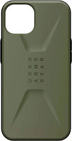 Чехол-накладка UAG Civilian для iPhone 13/14 (оливковый)