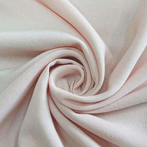 Ткань плательно-костюмная вискоза штапель цвет розовый персик, фото 2