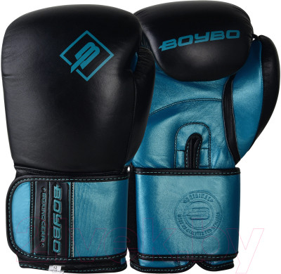 Боксерские перчатки BoyBo Existe (10oz, голубой) - фото 1 - id-p225863023